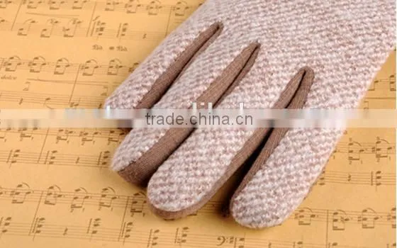 Anti-slip With Velvet Gloves Finger Touch Screen Gloves For Warm Hand
