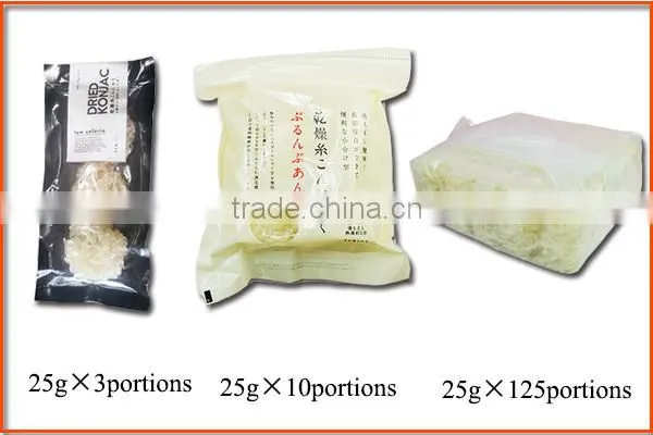 konnyaku noodle Best selling Dried konjac pasta shirataki konjac noodle konjac pasta 25g x 10 portions