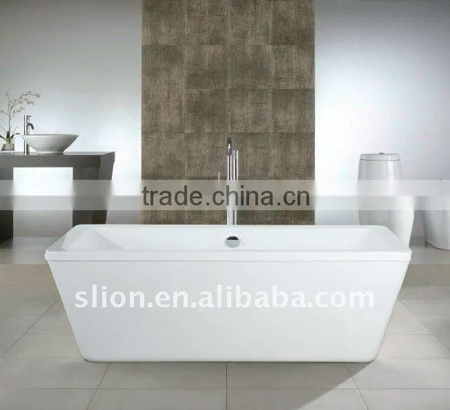 2013 Hot sale protable square standard bathtub