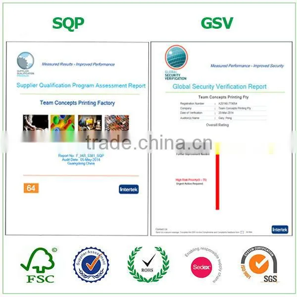 Professional printer in china catalogue book