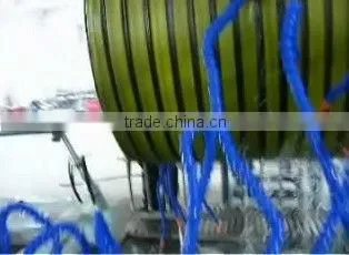 HDPE large diameter pipe extrusion machine
