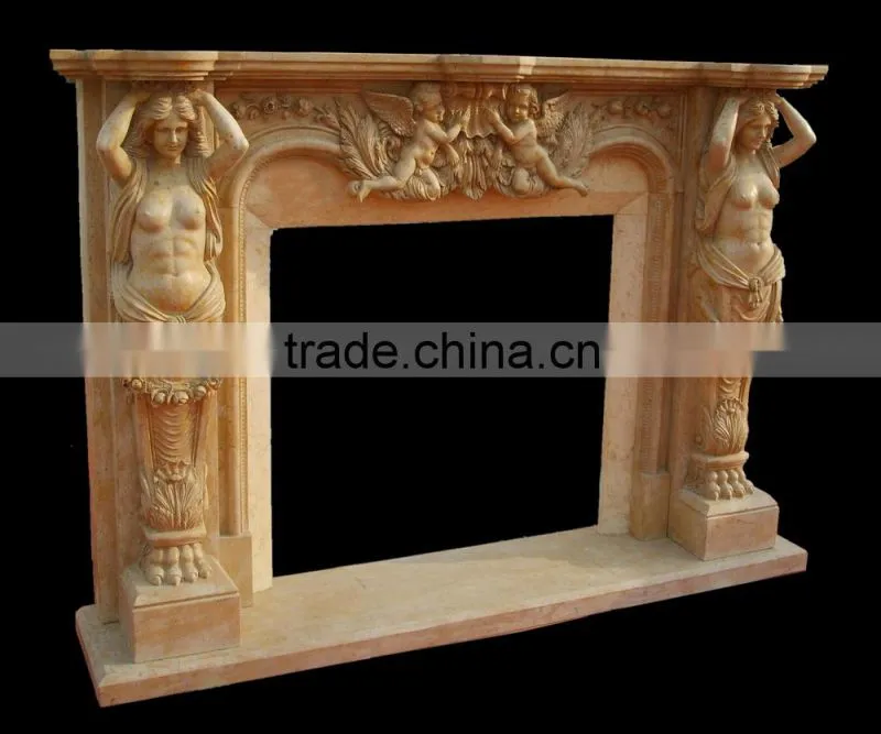 corner fireplace mantel china