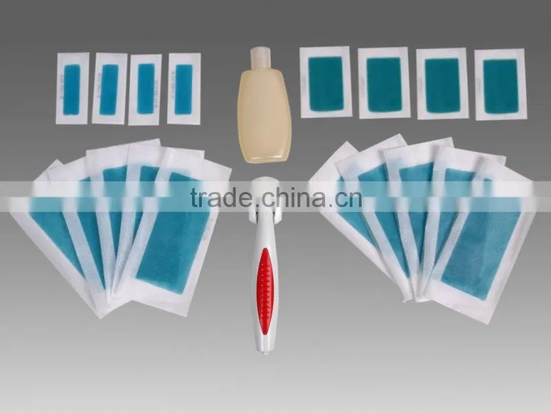 Hair remover cold wax strips multi colour depilatory wax strips with heater system