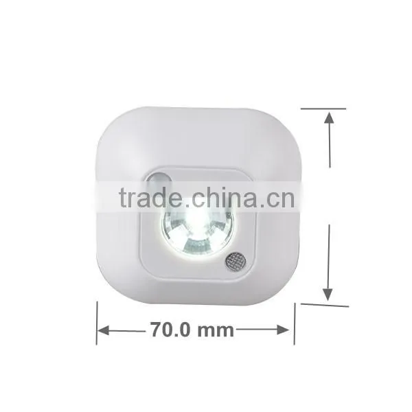 Ningbo Plastic 1 LED Motion Sensor LED Cabinet Night Light