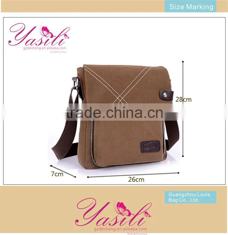 cool canvas men messenger bags, canvas shoulder bag popular design color