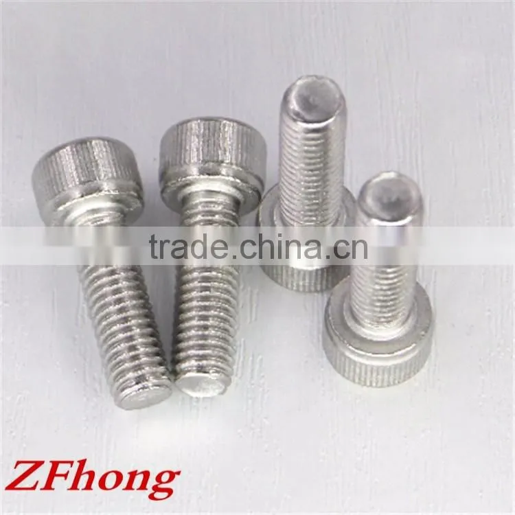 m1.4 - m12 din912 a2 304 stainless steel hex socket cap screw