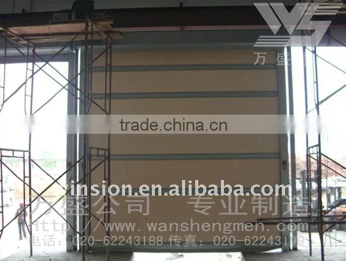 automatic high speed fold up door