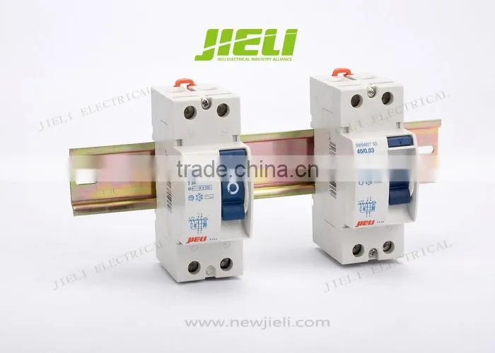 2p earth leakage circuit breaker 63a elcb 30ma 100ma 300ma