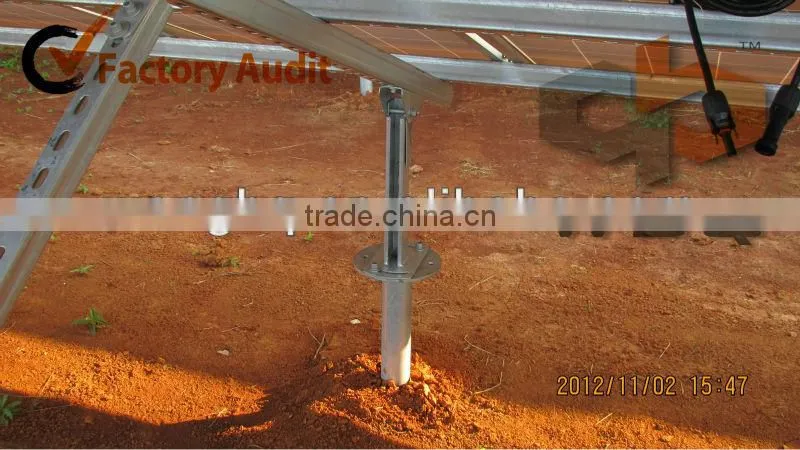 Hot sales Solar Mounting System with Ground Screw