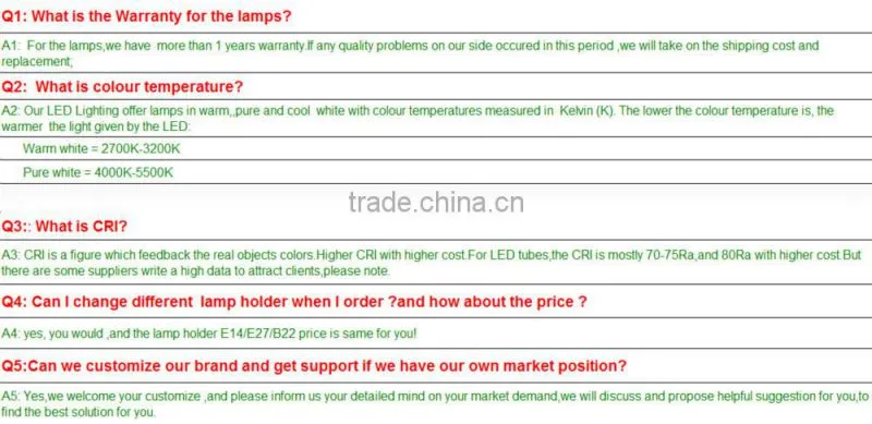 Meishan 30 degree 7w led ceiling light