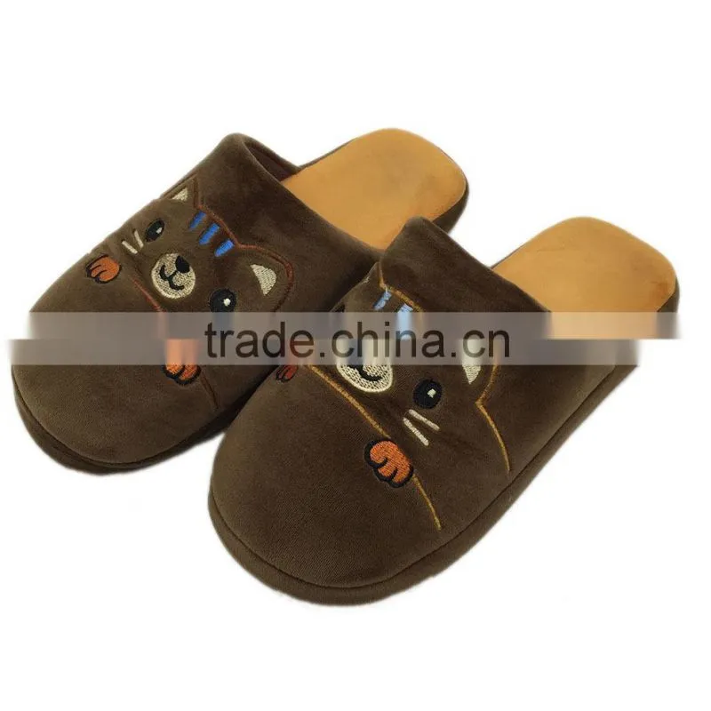 New arrival china fashion warm adult cartoon panda eva slipper