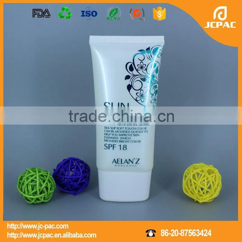 Offset Printing Packaging and Oval Tube for Kid's Skin Care Products