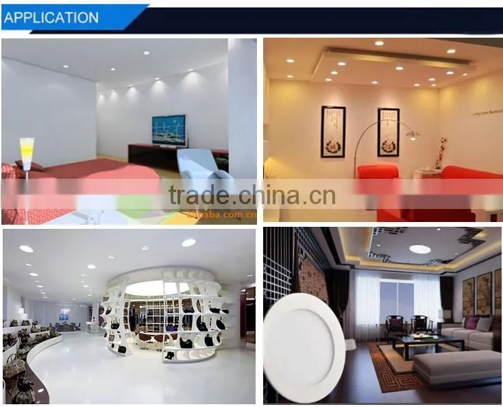 12W white square led panel ceiling lamp