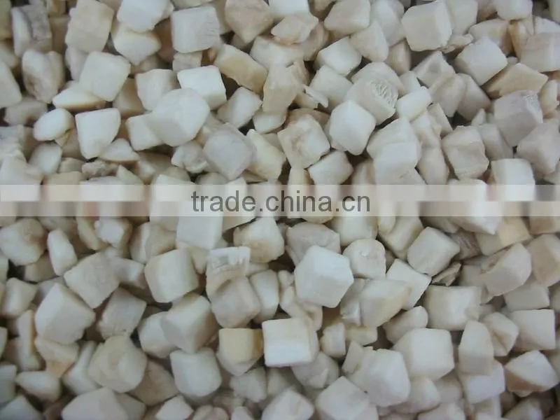 10mm Cube Frozen Button Mushroom Diced