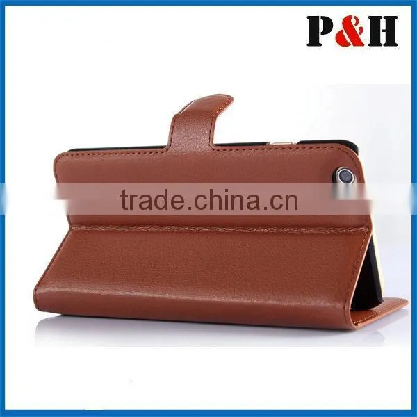 flip wallet smartphone leather case for iPhone 6 plus