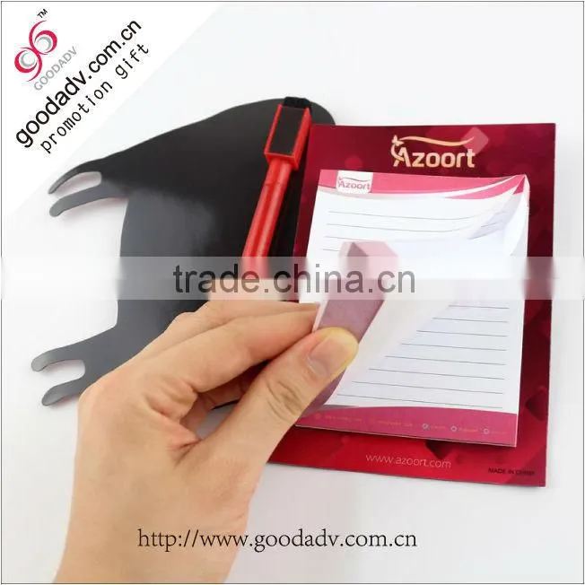 Colorful design memo pad /magnetic sticky memo pad