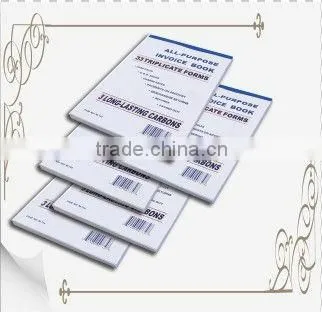 NCR high quality triplicate custom invoice book