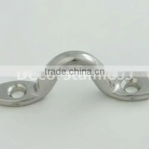 Stainless steel stamped pad eye