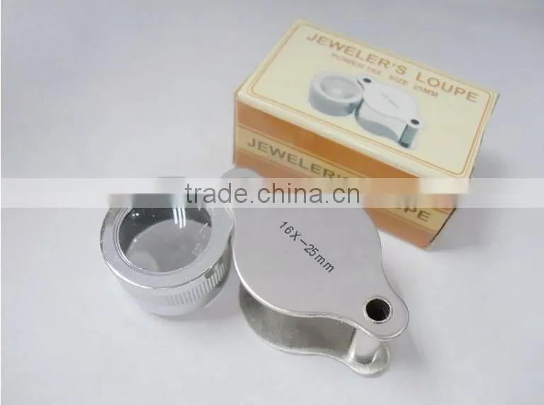 16x magnifier mini triplet jewellery magnifier