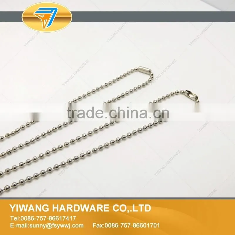 High Quality Electroplating Iron Bead Chain