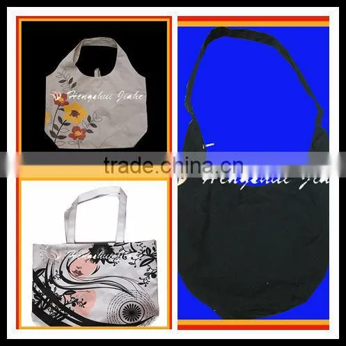 mini cute cotton bag, canvas bag with bear