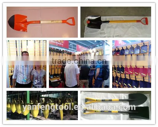 high quality long fiber handle steel garden fork