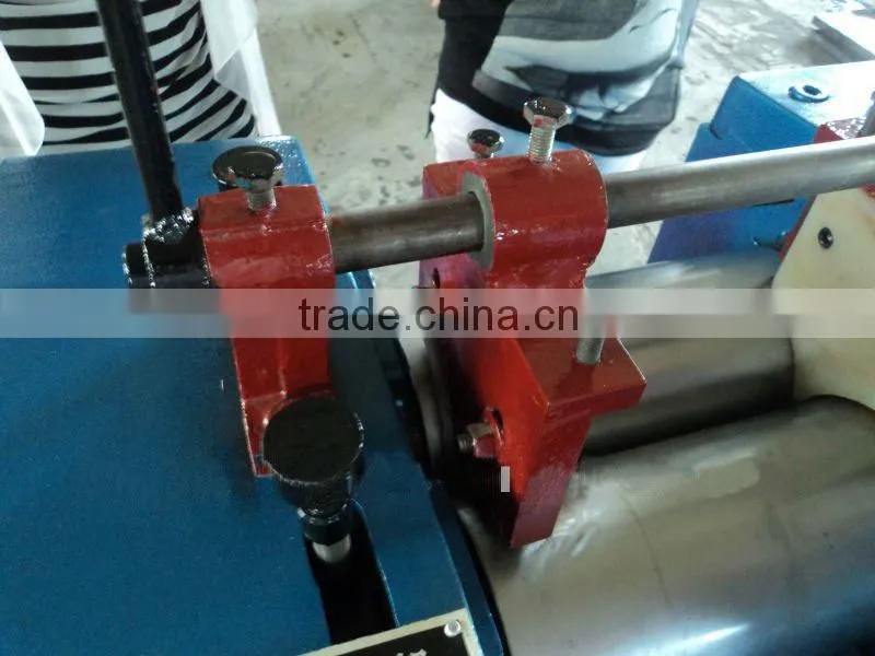High efficiency rubber open mixing mill