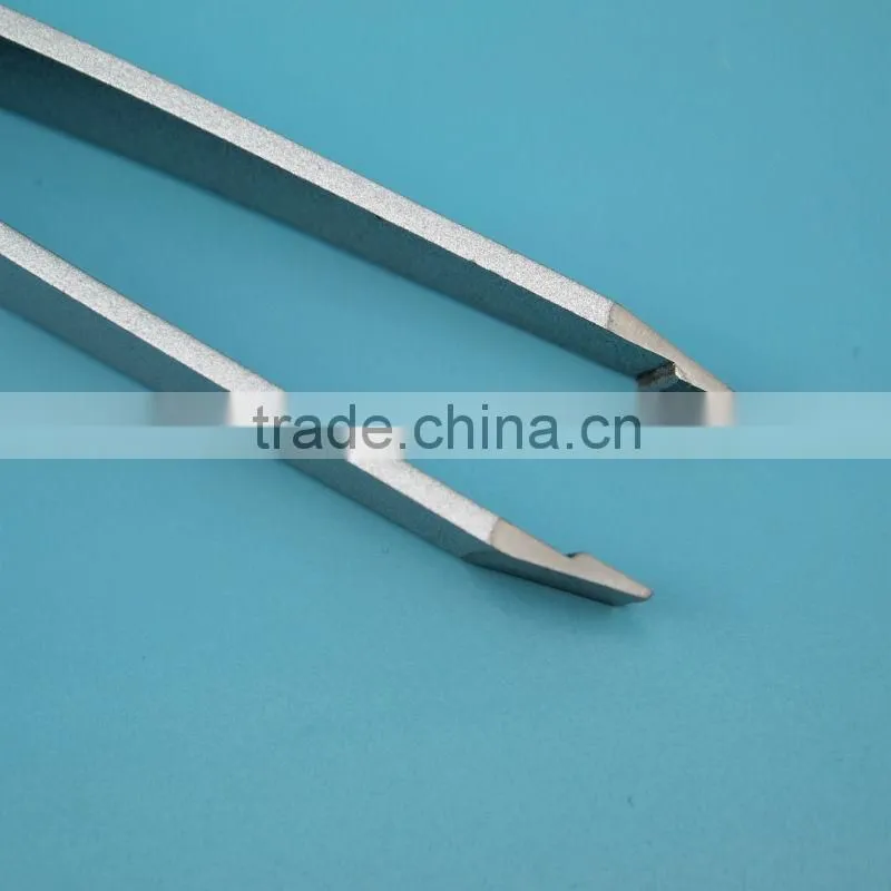 Fancy design with cuticle trimmer custom tweezers