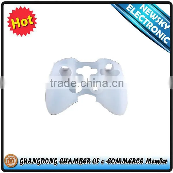 Wholesale fast shipment silicone skin case cover for xbox 360 controller