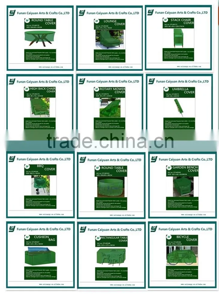 waterproof low outdoor furniture cover garden bench dust cover