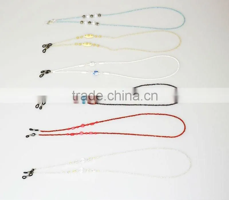 Colorful Glasses Chains bead