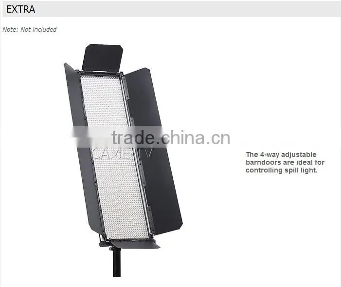 CAME-TV 1806B Bi-Color LED Studio Film Panel lights video lighting (2 Piece Set)
