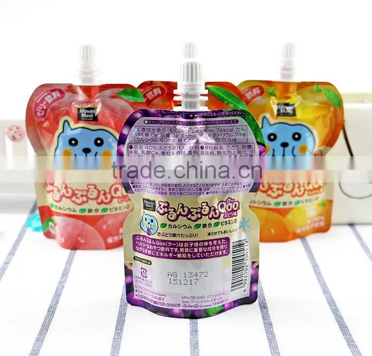 spout pouch for food grade material fast delivery time