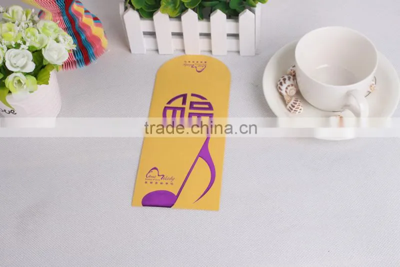 New year red packet design wedding money packet printing