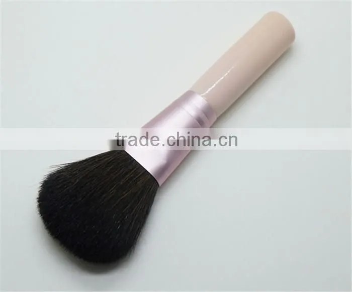 Custom Logo Cosmetic Powder Makeup Brush Goat Hair