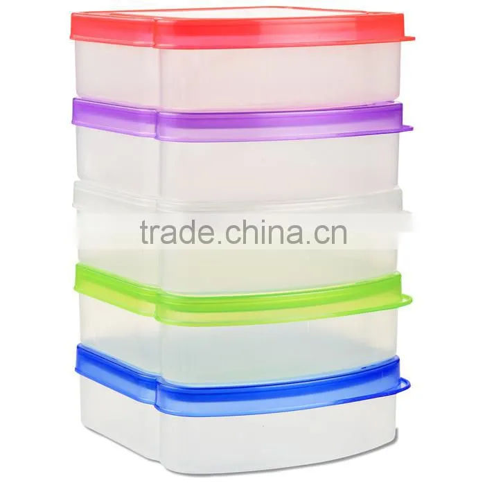 Eco-friendly microwave food container/Plastic Sandwich Box/Sandwich keeper