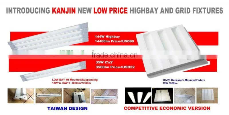 144W Economic LED Highbay Light 14000lm Modulized LED Strip light
