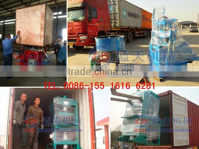 Good quality factory sale silver charcoal making machine