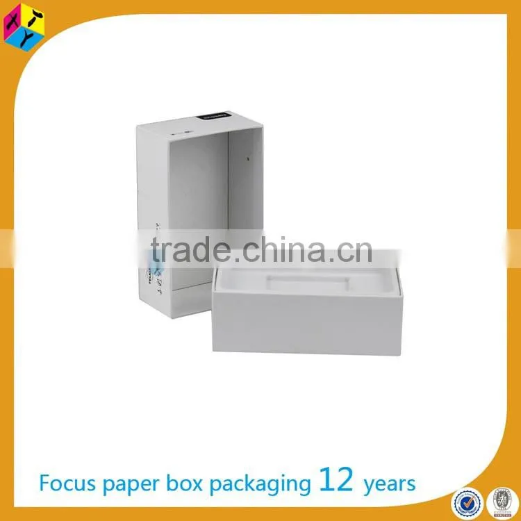 customized cardboard cell phone packaging box