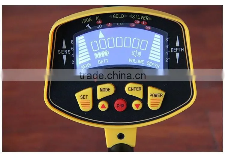 Underground Gold Scanner,Deep Earth Silver & Gold Metal Detector,Gold Detecting Machine MD3010II