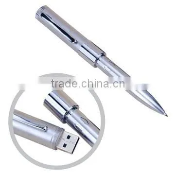 Black&Silver Metal Laser USB Pen Popular
