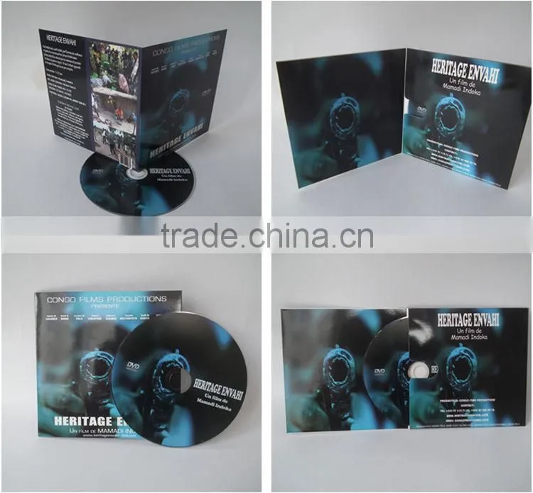 CD DVD Replication with Cardboard Wallet