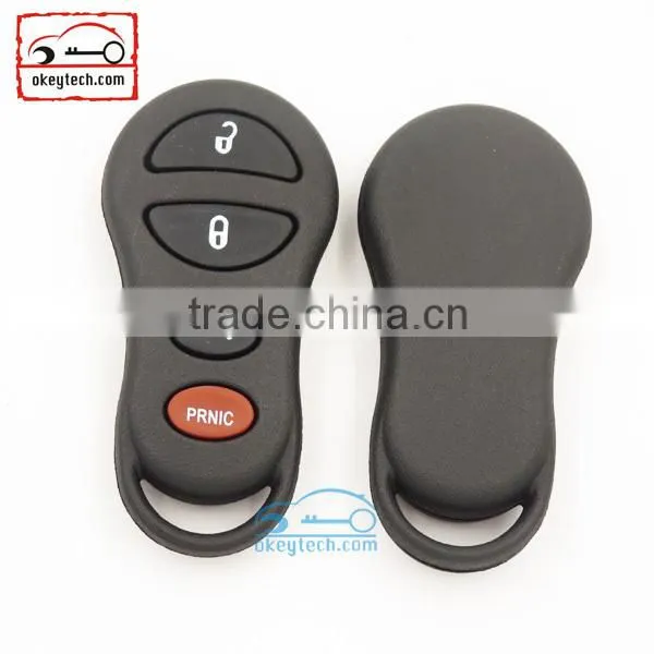 Best price 3 buttons remote key cover for chrysler key case with battery holder