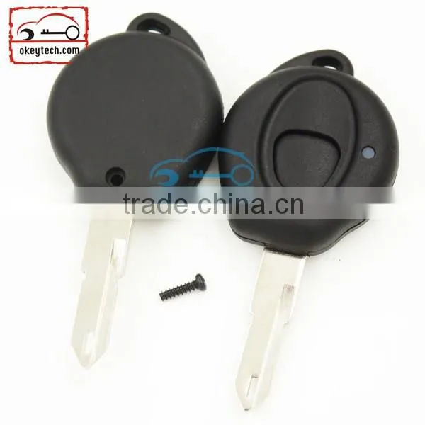 Good Price peuguot key shell for 206 blank 2 button no logo Car Key for peugeot romote key shell