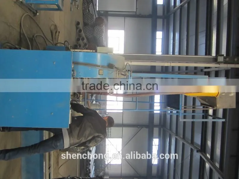 Light pole welding machine