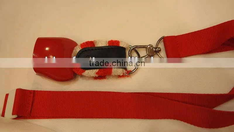 swiss style bell with strap and lanyard - your own logo as promotional gifts (A577))