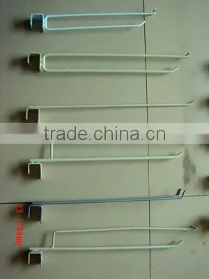 great quality metal hanging display hook for rack HSX-P-160