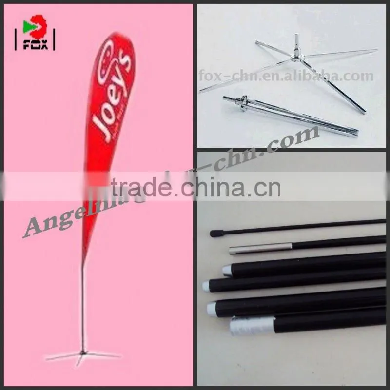 Cheap pole banner display