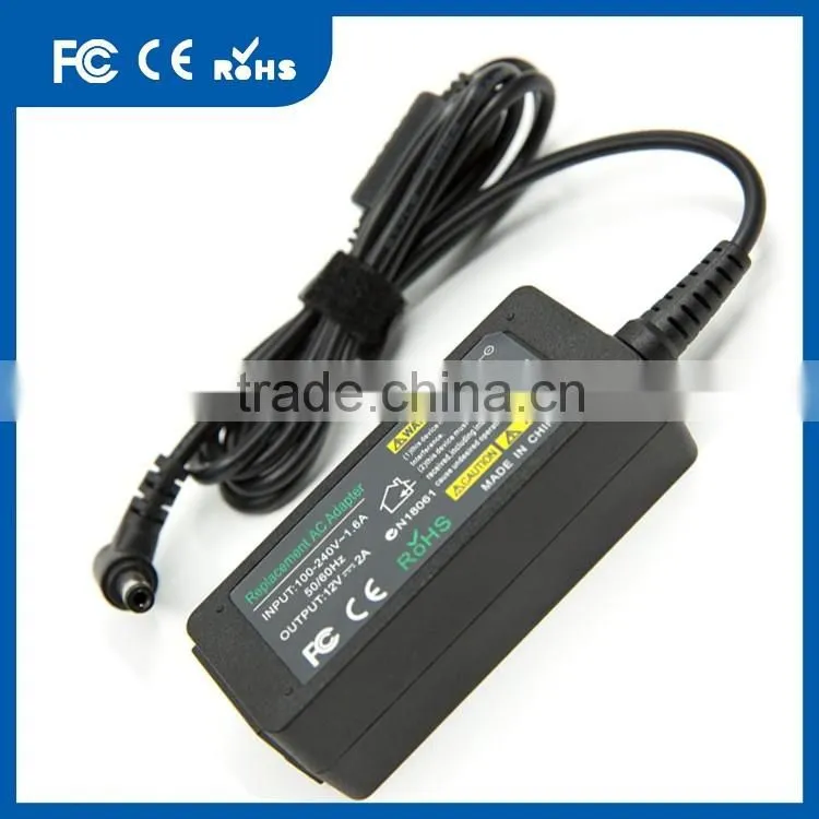 24W 5.5X2.5MM AC DC 110V-220V Adapter Charger 12V 2A For LG