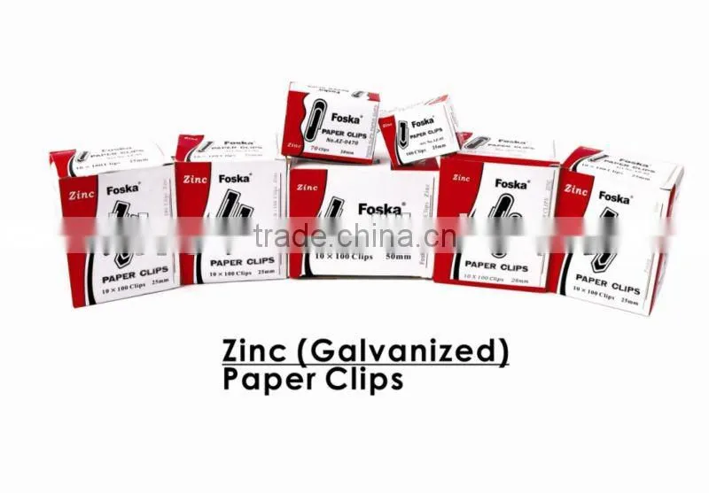 Triangle Zinc(galvanized) Paper Clips.